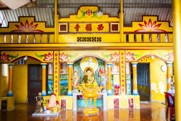 Ngôi chùa cổ Long Xuyên - Tây Phước Tự
