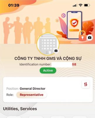 Hướng dẫn Định danh tổ chức trên Vneid cho người nước ngoài và sinh trắc học tại ngân hàng